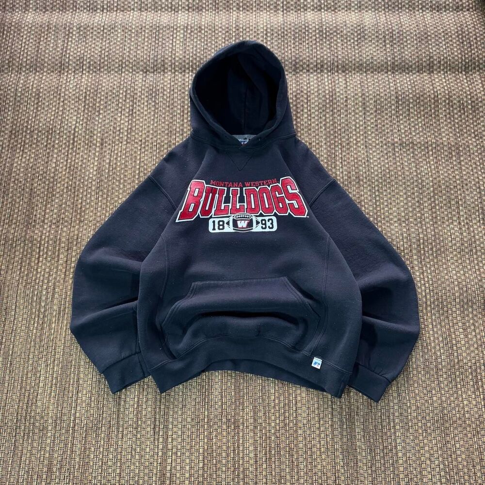 Russell-athletic Men's Black Hoodie